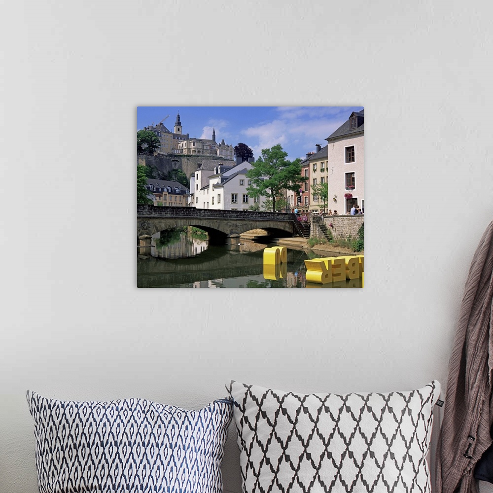 A bohemian room featuring Old City and river, Luxembourg City, Luxembourg