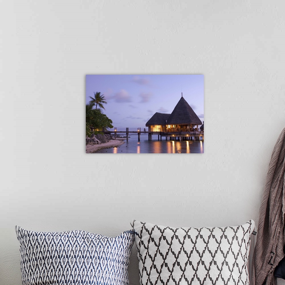 A bohemian room featuring Pearl Beach Resort, Tuamotu Archipelago, French Polynesia, Pacific Islands