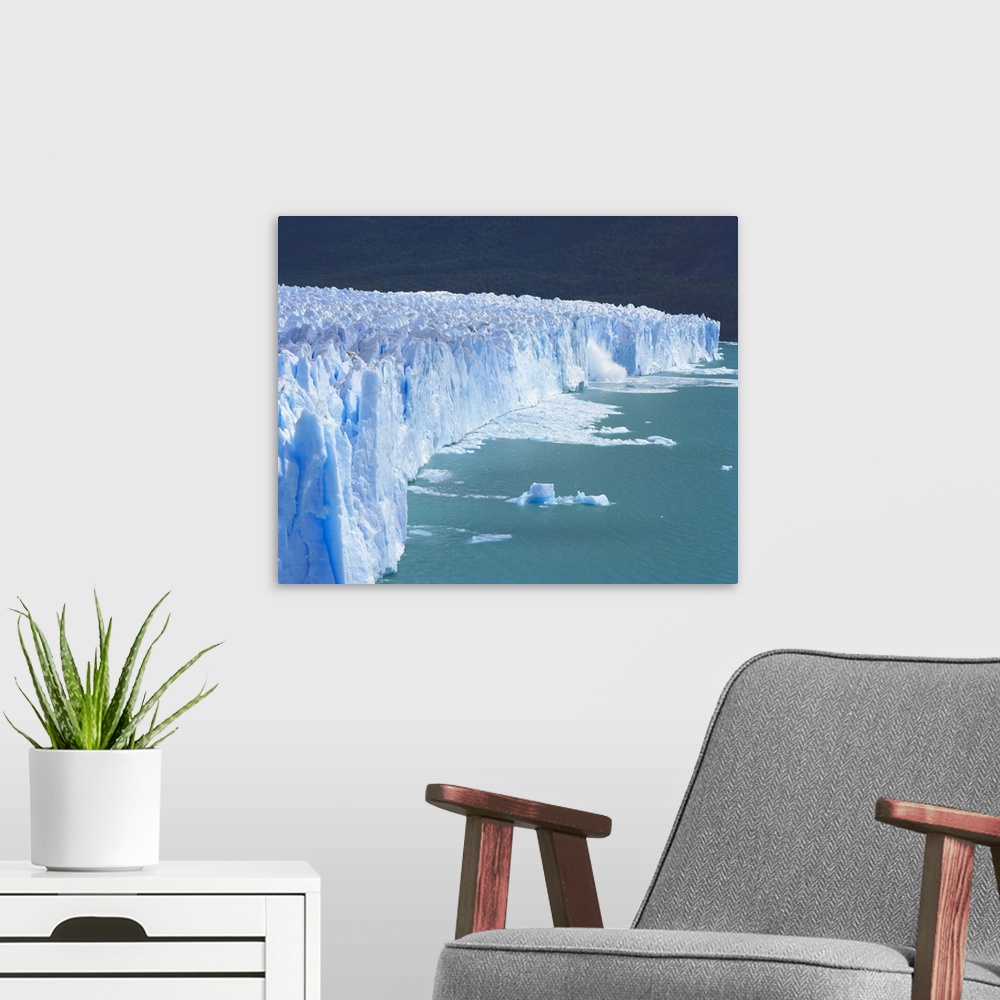 A modern room featuring Perito Moreno Glacier, Glaciers National Park, Patagonia, Argentina