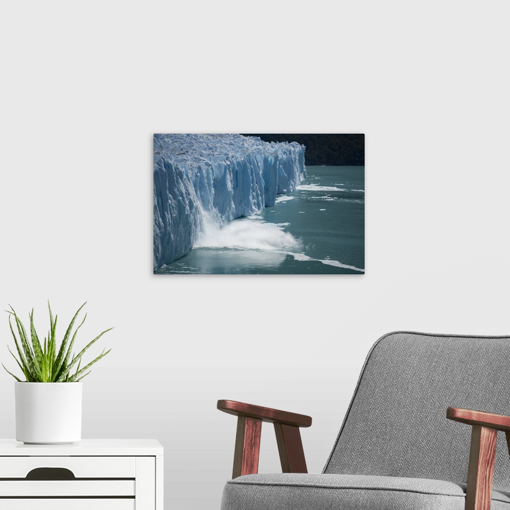 A modern room featuring Perito Moreno Glacier, Los Glaciares National Park, Santa Cruz, Argentina