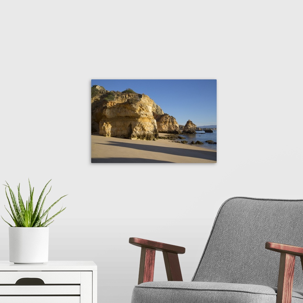A modern room featuring Praia do Camilo, Lagos, Algarve, Portugal, Europe