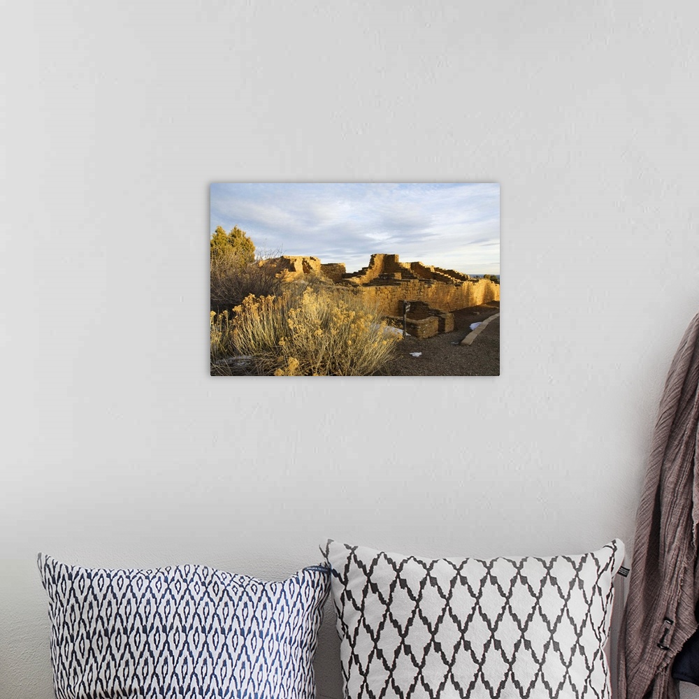 A bohemian room featuring Pueblo ruins, Mesa Verde National Park, Colorado