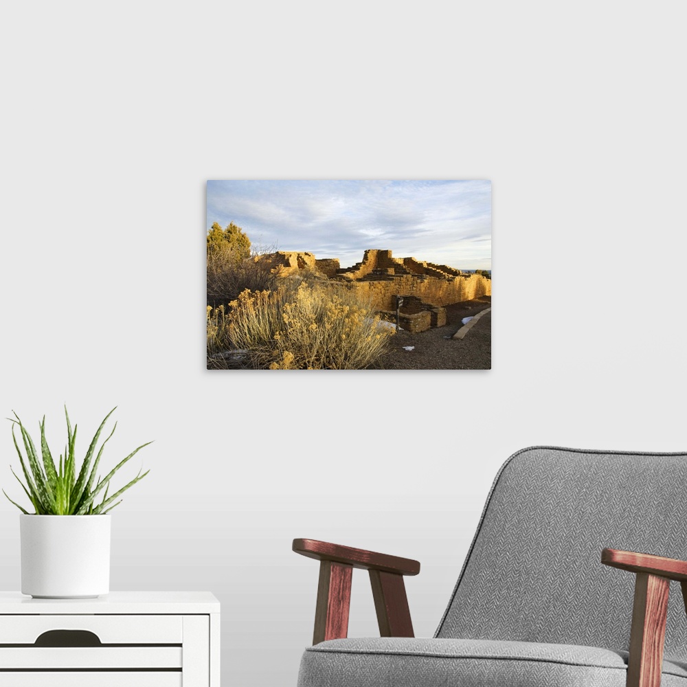 A modern room featuring Pueblo ruins, Mesa Verde National Park, Colorado