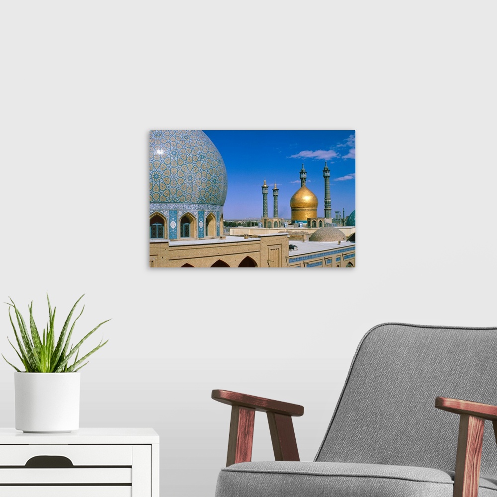 A modern room featuring Qom, Iran, Middle East