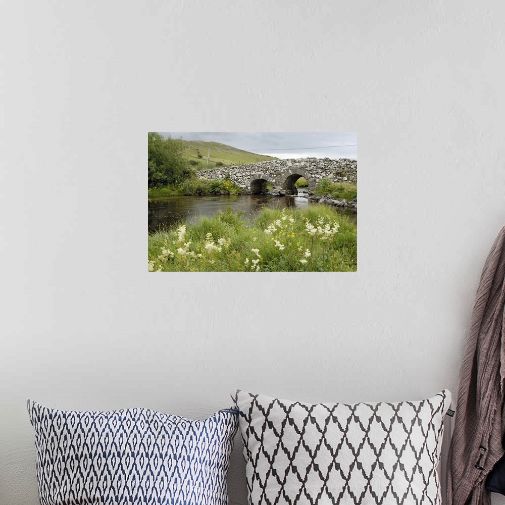 A bohemian room featuring Quiet Man Bridge, Connemara, County Galway, Connacht, Republic of Ireland