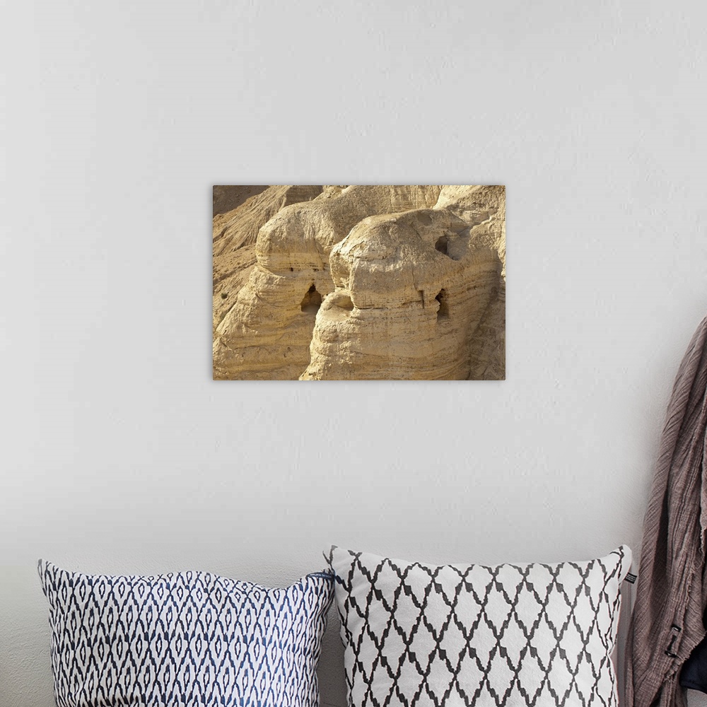 A bohemian room featuring Qumran caves, Israel, Middle East