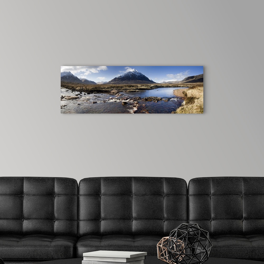 A modern room featuring River Etive, Rannoch Moor, Highland, Scotland