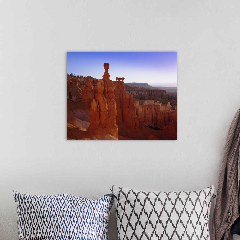 A bohemian room featuring Rock Hoodoos, Thor's Hammer in Bryce Amphitheatre, Bryce Canyon National Park, Utah