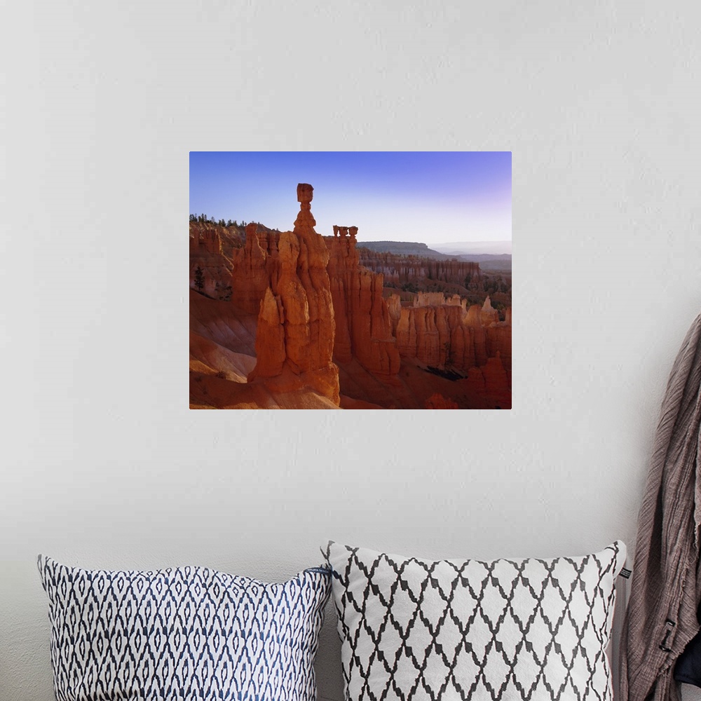 A bohemian room featuring Rock Hoodoos, Thor's Hammer in Bryce Amphitheatre, Bryce Canyon National Park, Utah