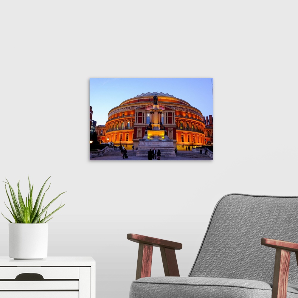 A modern room featuring Royal Albert Hall, Kensington, London, England