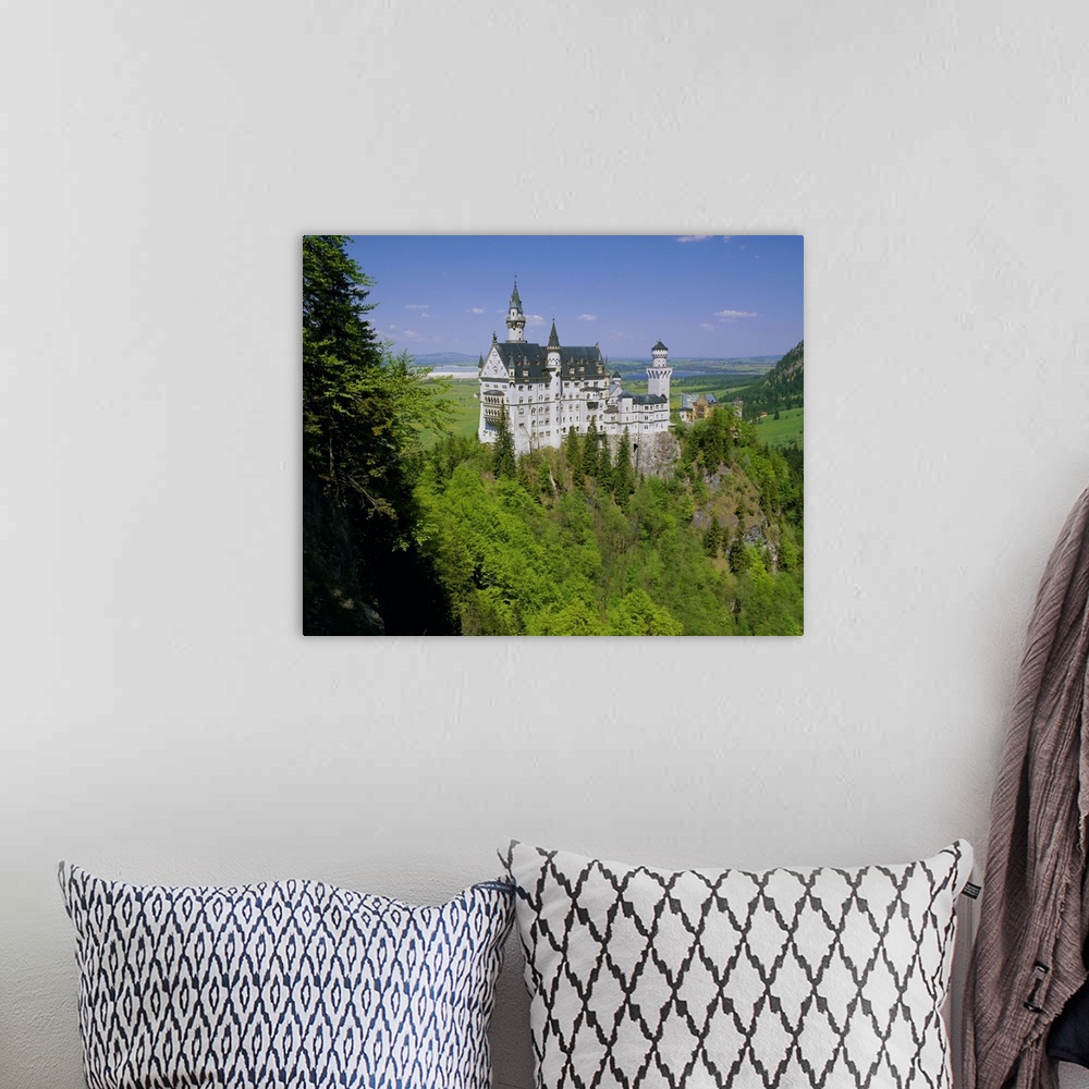 A bohemian room featuring Royal castle, Neuschwanstein, Bavaria, Germany