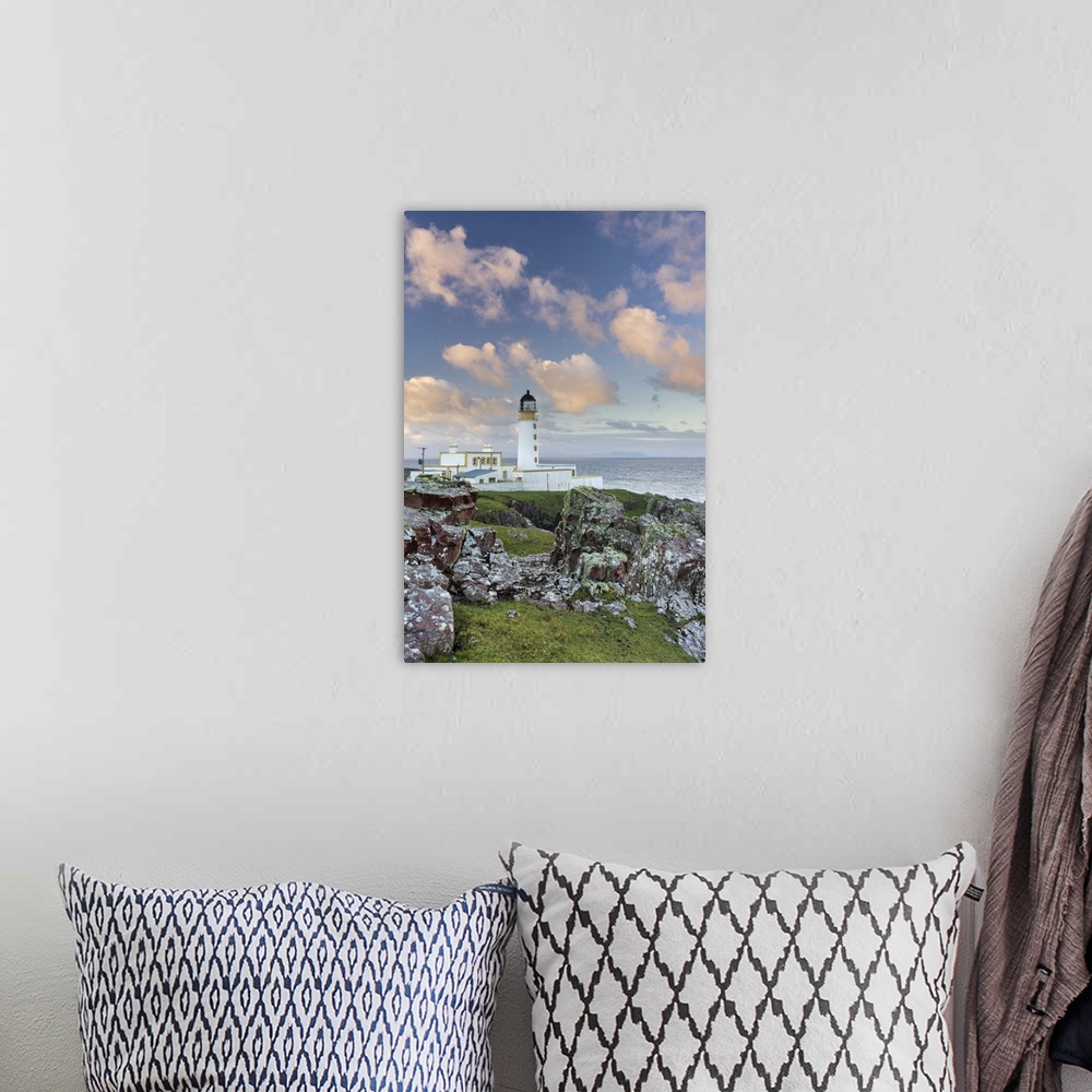 A bohemian room featuring Rua Reidh Lighthouse, Melvaig, Gairloch, Wester Ross, Scotland, United Kingdom, Europe