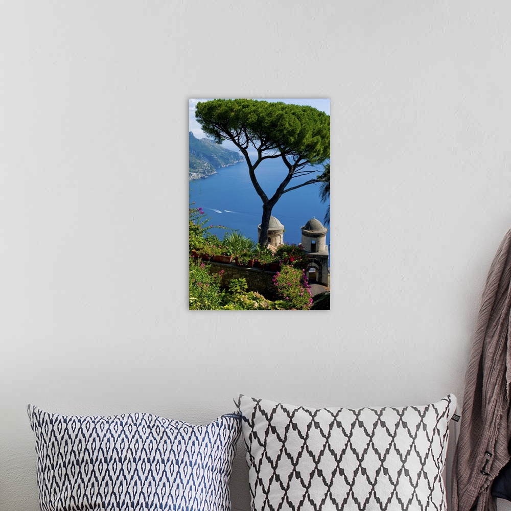 A bohemian room featuring Rufolo view, Ravello, Amalfi Coast, Campania, Italy