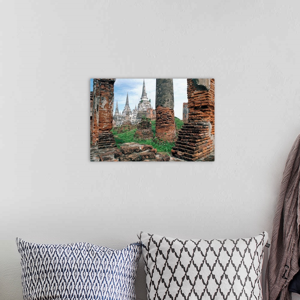 A bohemian room featuring Ruins in the old capital of Ayutthaya, Thailand