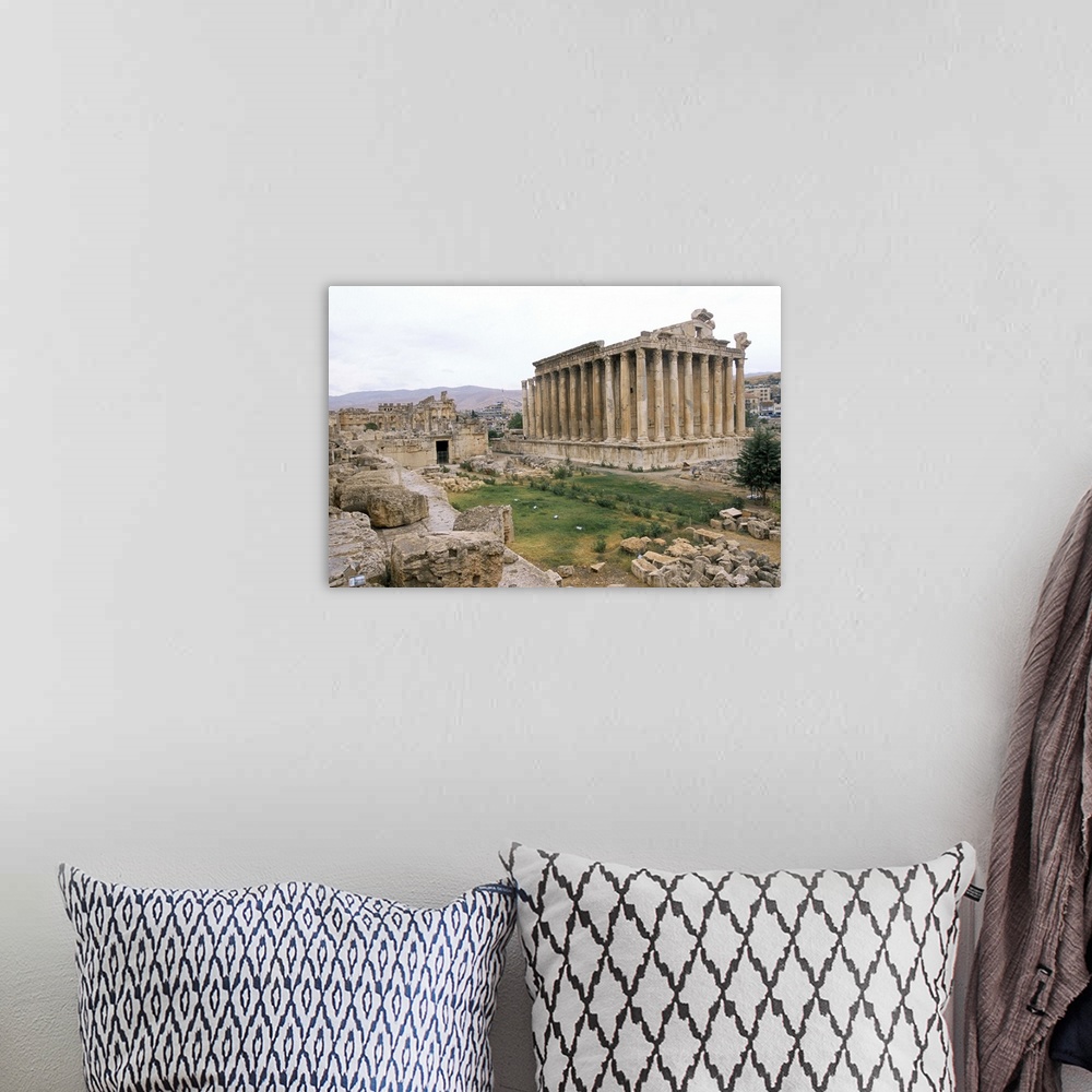 A bohemian room featuring Ruins of Baalbek, Lebanon, Middle East