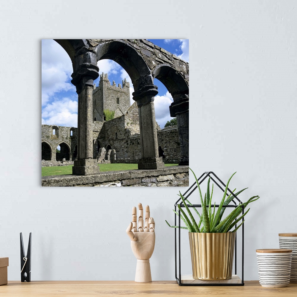 A bohemian room featuring Ruins of Cistercian Jerpoint Abbey, Jerpoint, Leinster, Republic of Ireland