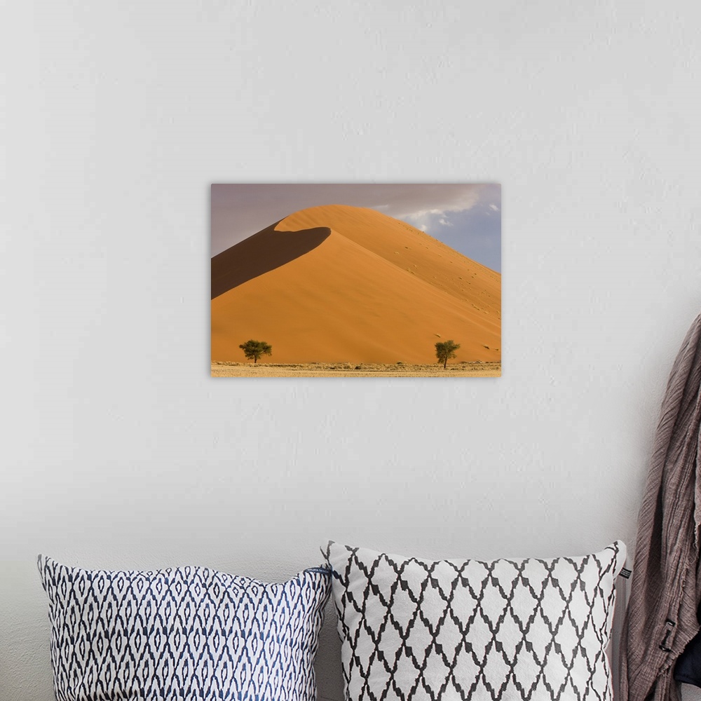 A bohemian room featuring Sand dunes, Sossusvlei, Namib Naukluft Park, Namib Desert, Namibia, Africa