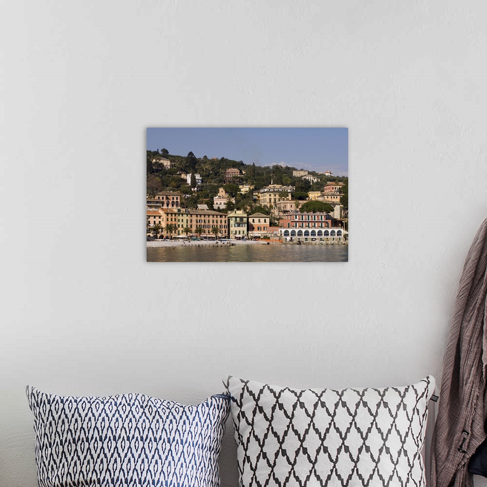 A bohemian room featuring Santa Margherita Ligure, Riviera di Levante, Liguria, Italy
