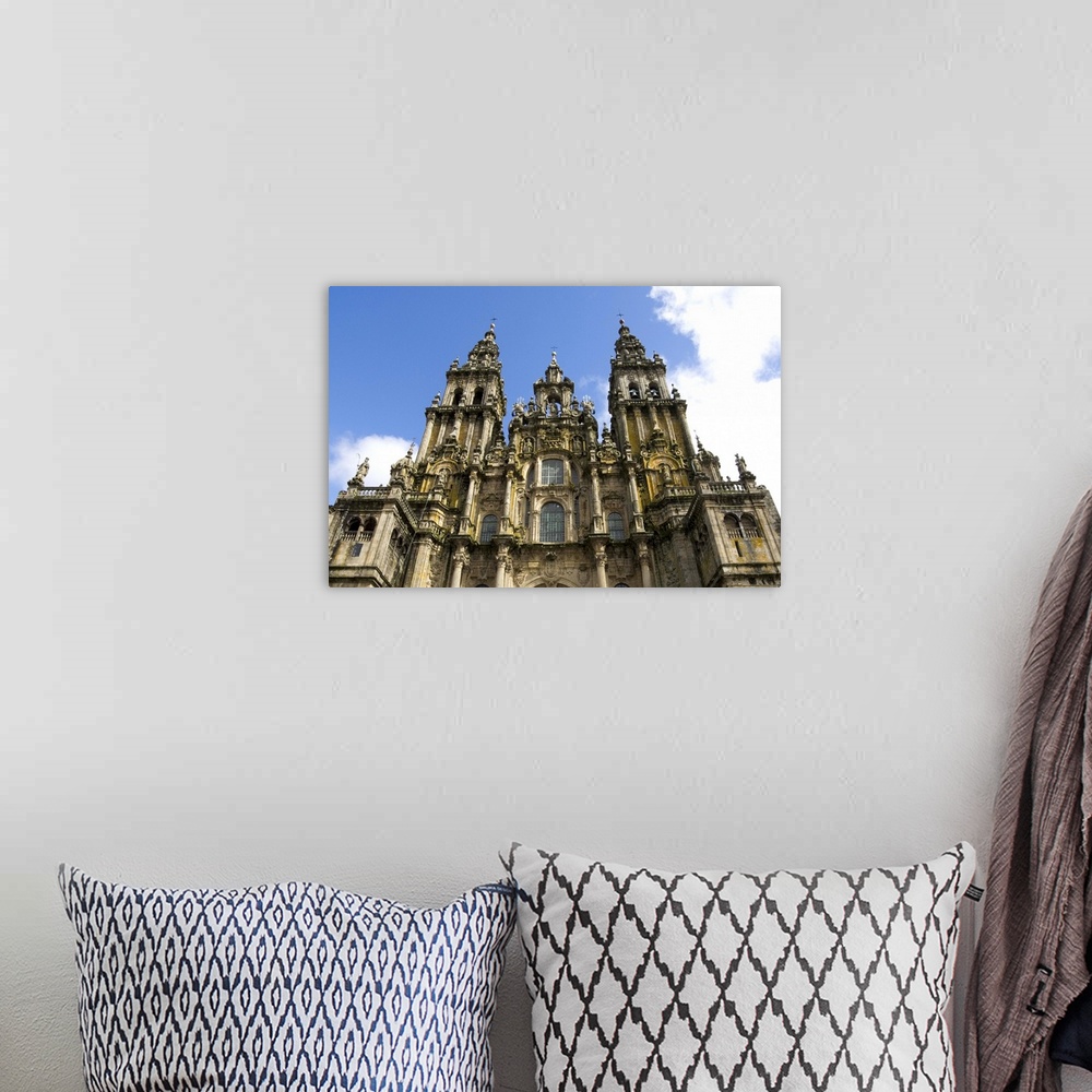 A bohemian room featuring Santiago Cathedral, Santiago de Compostela, Spain
