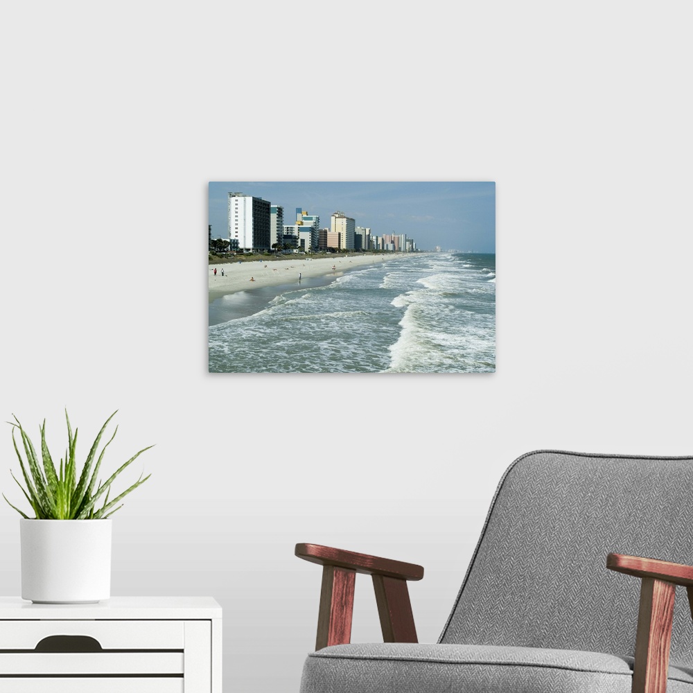 A modern room featuring Seashore, Myrtle Beach, South Carolina