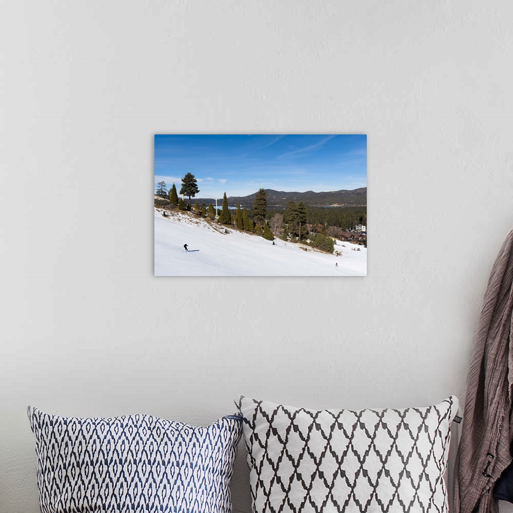 A bohemian room featuring Ski Resort, Big Bear Lake, California, United States of America, North America