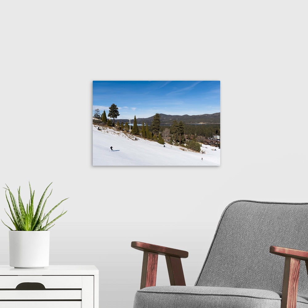 A modern room featuring Ski Resort, Big Bear Lake, California, United States of America, North America