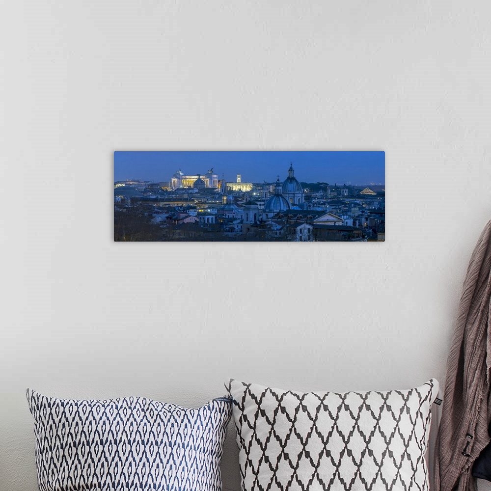 A bohemian room featuring Skyline, Rome, Lazio, Italy, Europe