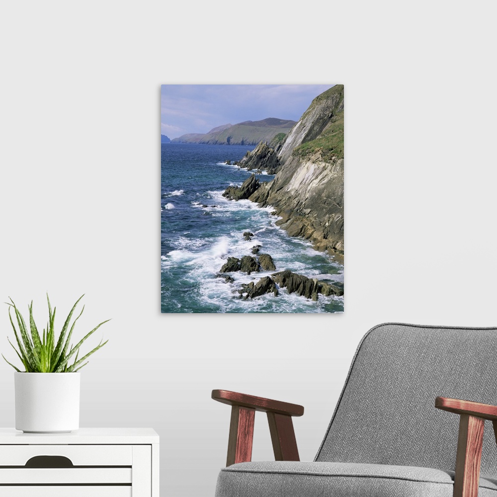 A modern room featuring Slea Head, Dingle Peninsula, County Kerry, Munster, Eire (Republic of Ireland)