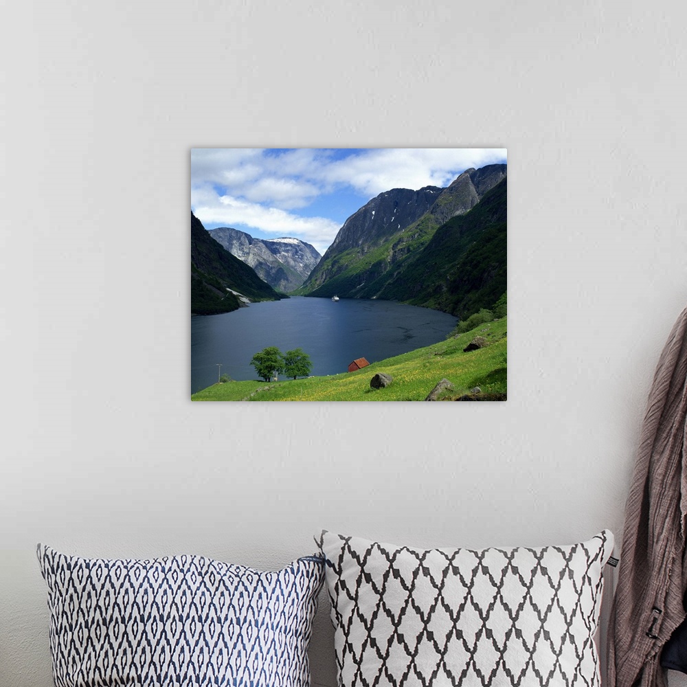 A bohemian room featuring Sognefjord, Norway, Scandinavia