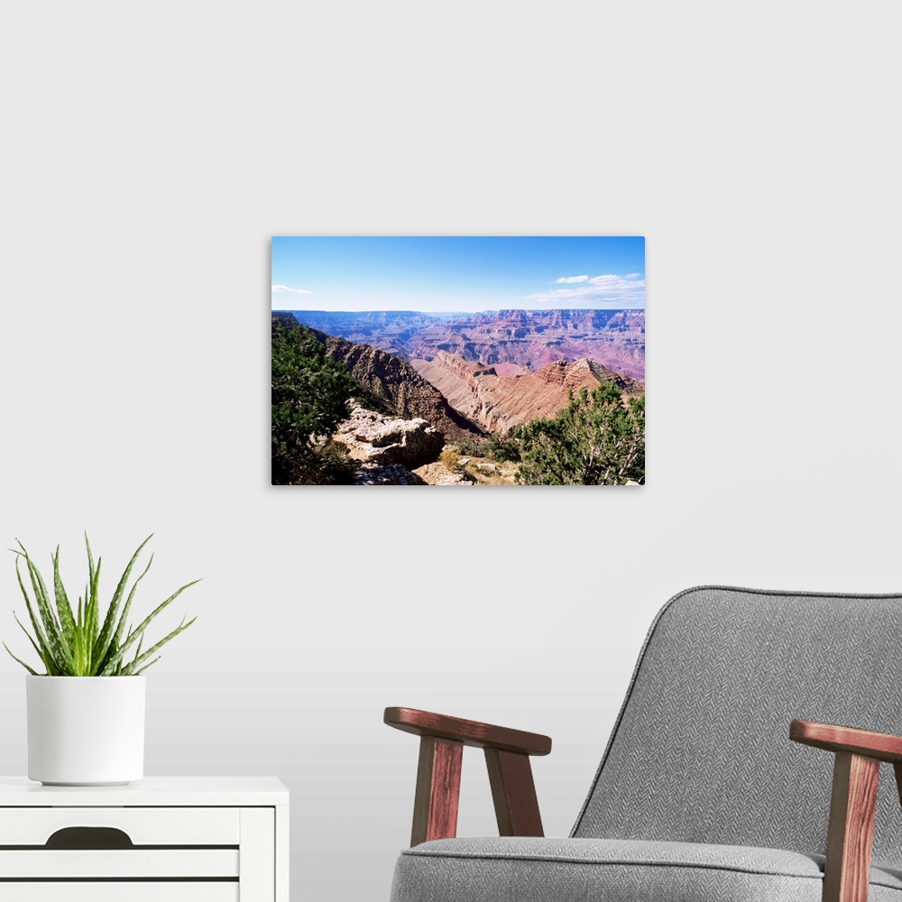 A modern room featuring South Rim, Grand Canyon, Arizona