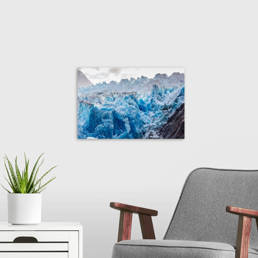 A modern room featuring South Sawyer Glacier, Tracy Arm-Ford's Terror Wilderness area, Alaska, USA