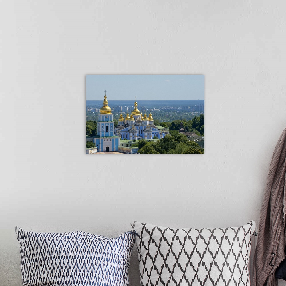 A bohemian room featuring St. Michael's Church, Kiev, Ukraine, Europe