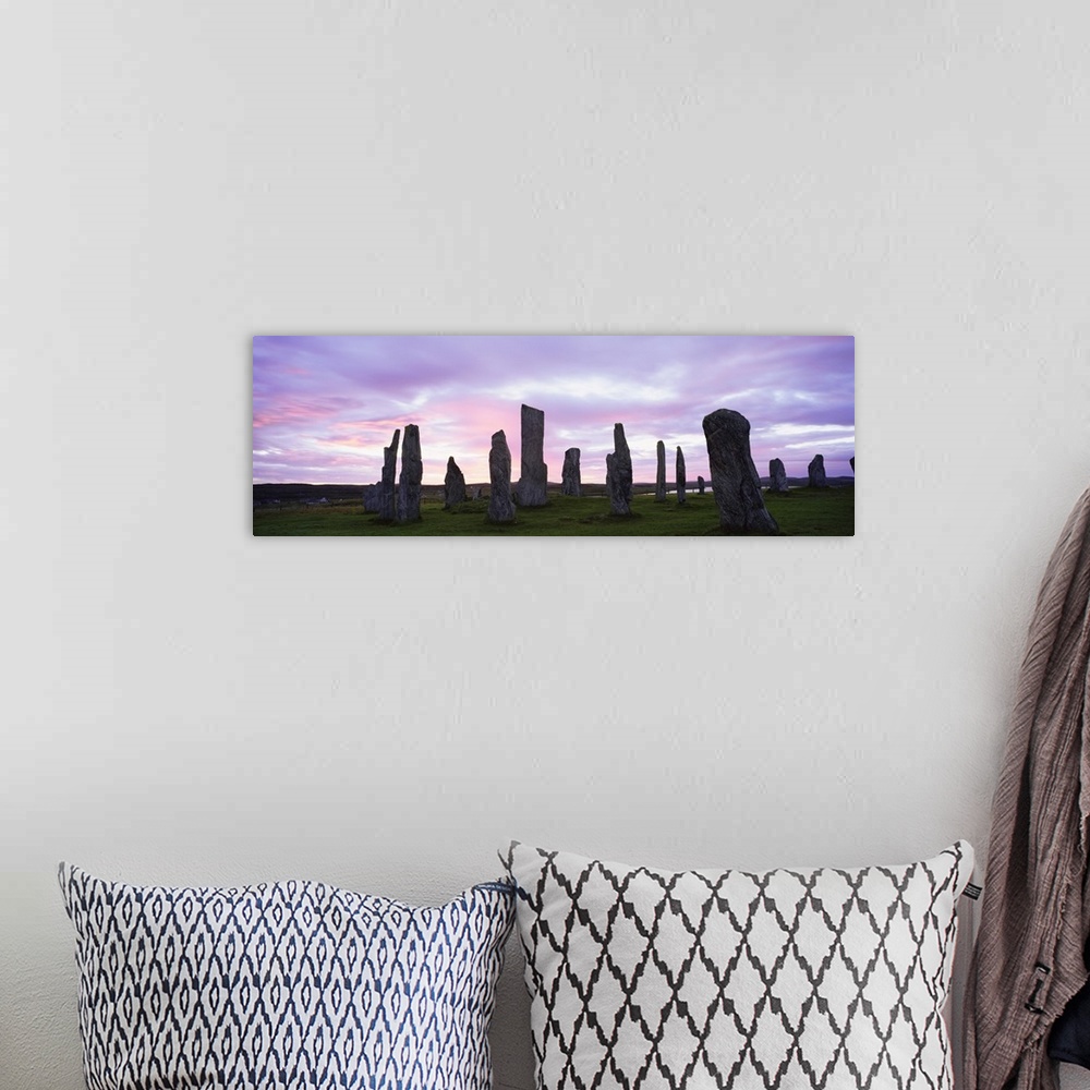A bohemian room featuring Standing stones of Callanish, Isle of Lewis, Outer Hebrides, Scotland