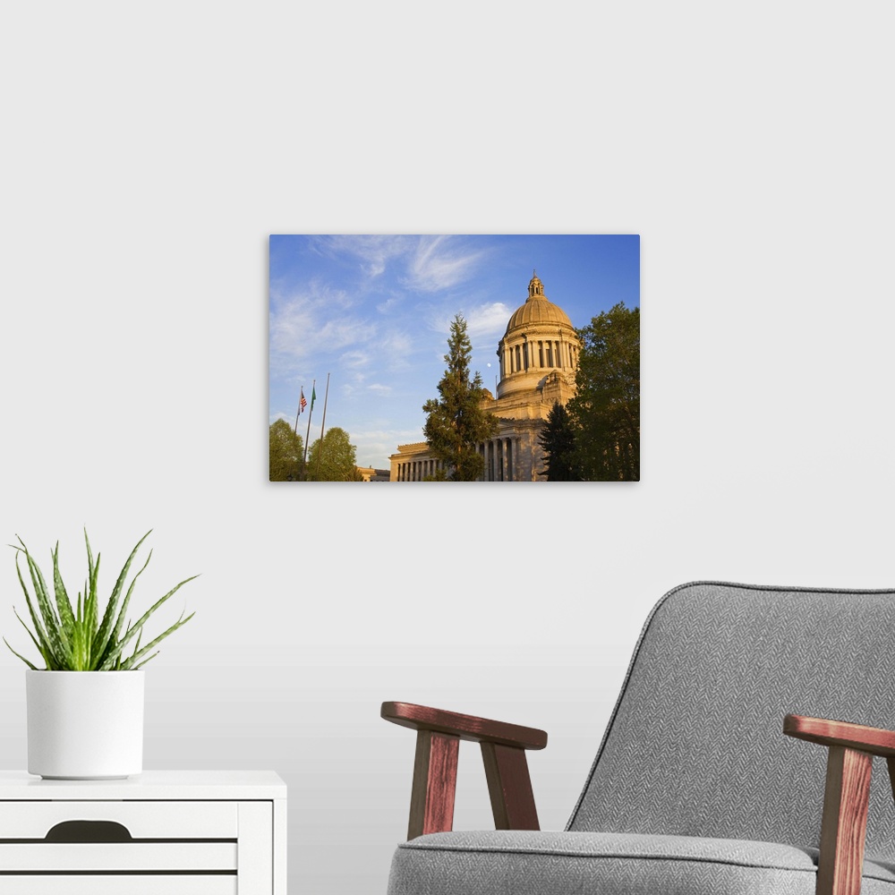 A modern room featuring State Capitol, Olympia, Washington State