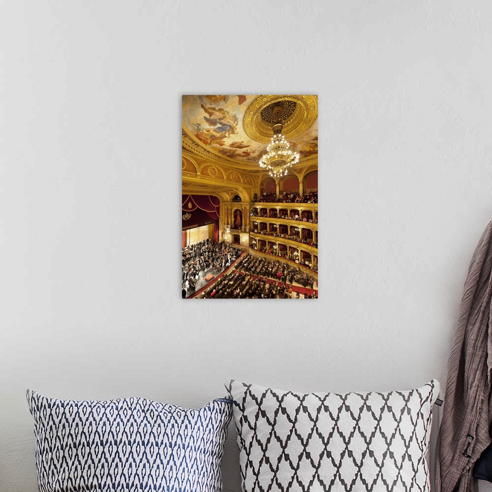 A bohemian room featuring State Opera House with Budapest Philharmonic Orchestra, Budapest, Hungary