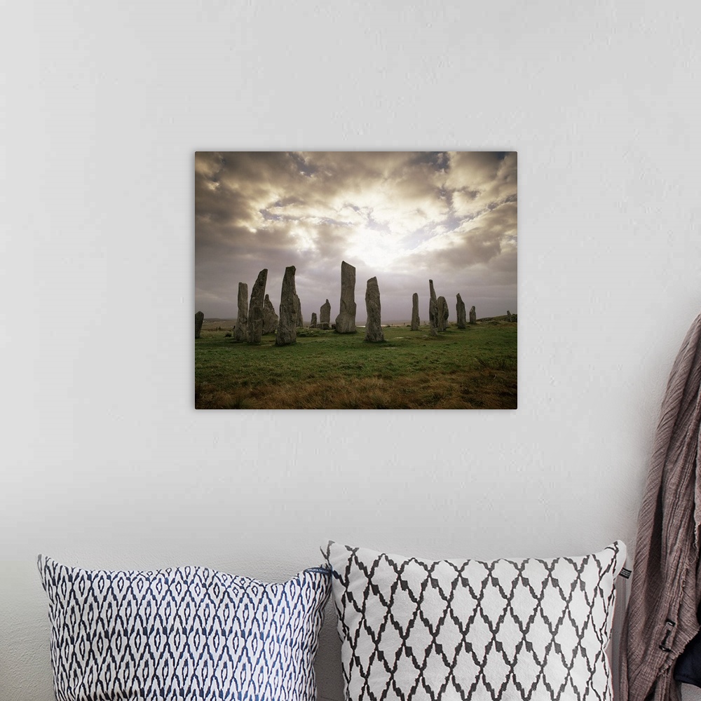 A bohemian room featuring Stone Circle, Callanish, Isle of Lewis, Outer Hebrides, Scotland