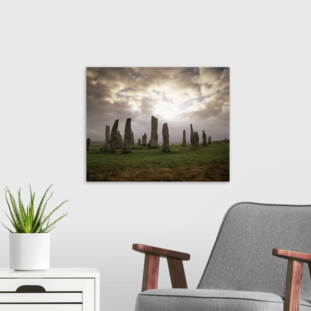 A modern room featuring Stone Circle, Callanish, Isle of Lewis, Outer Hebrides, Scotland