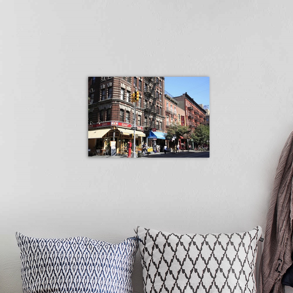 A bohemian room featuring Street scene, Greenwich Village, West Village, Manhattan, New York City
