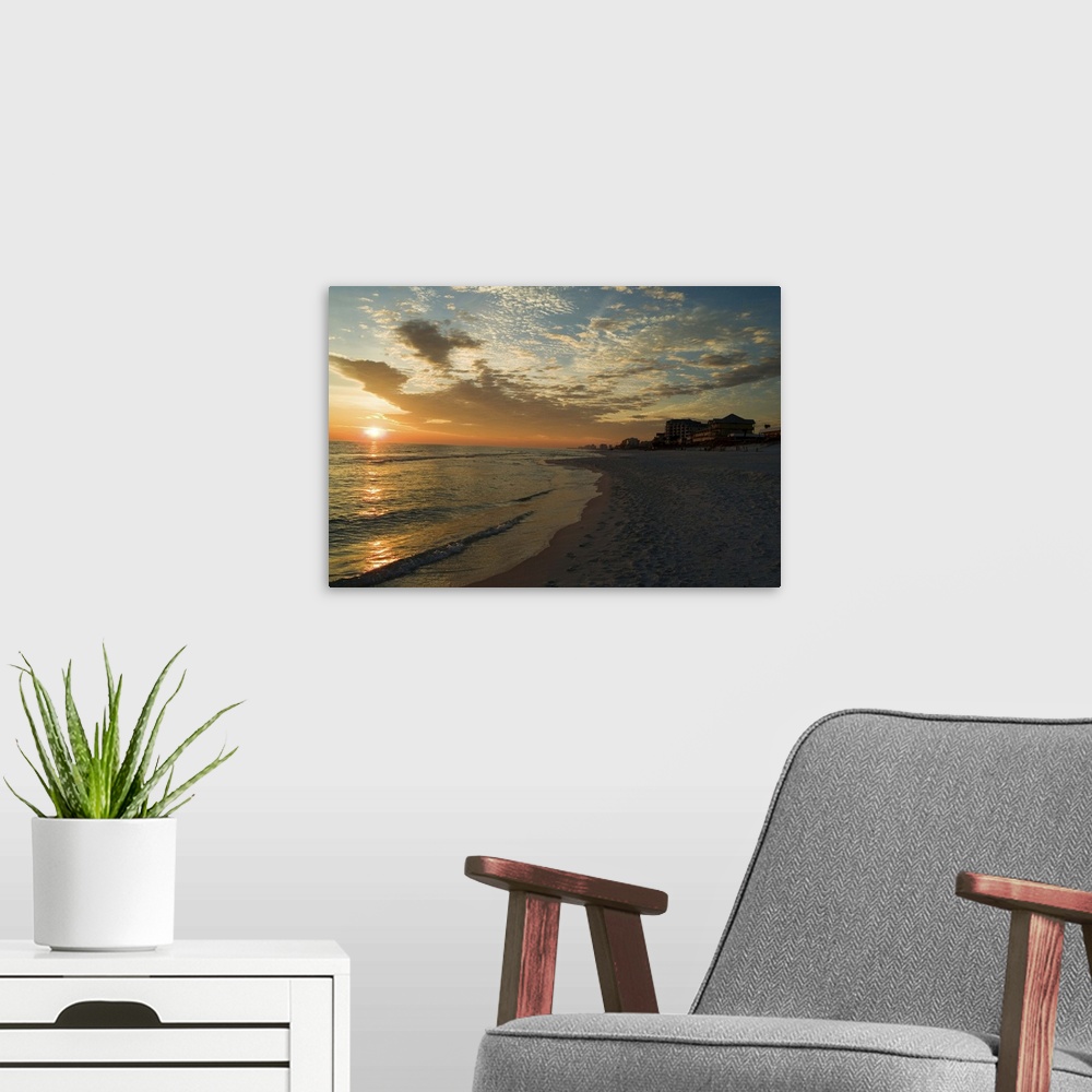 A modern room featuring Sunset, Destin, Florida, United States of America, North America