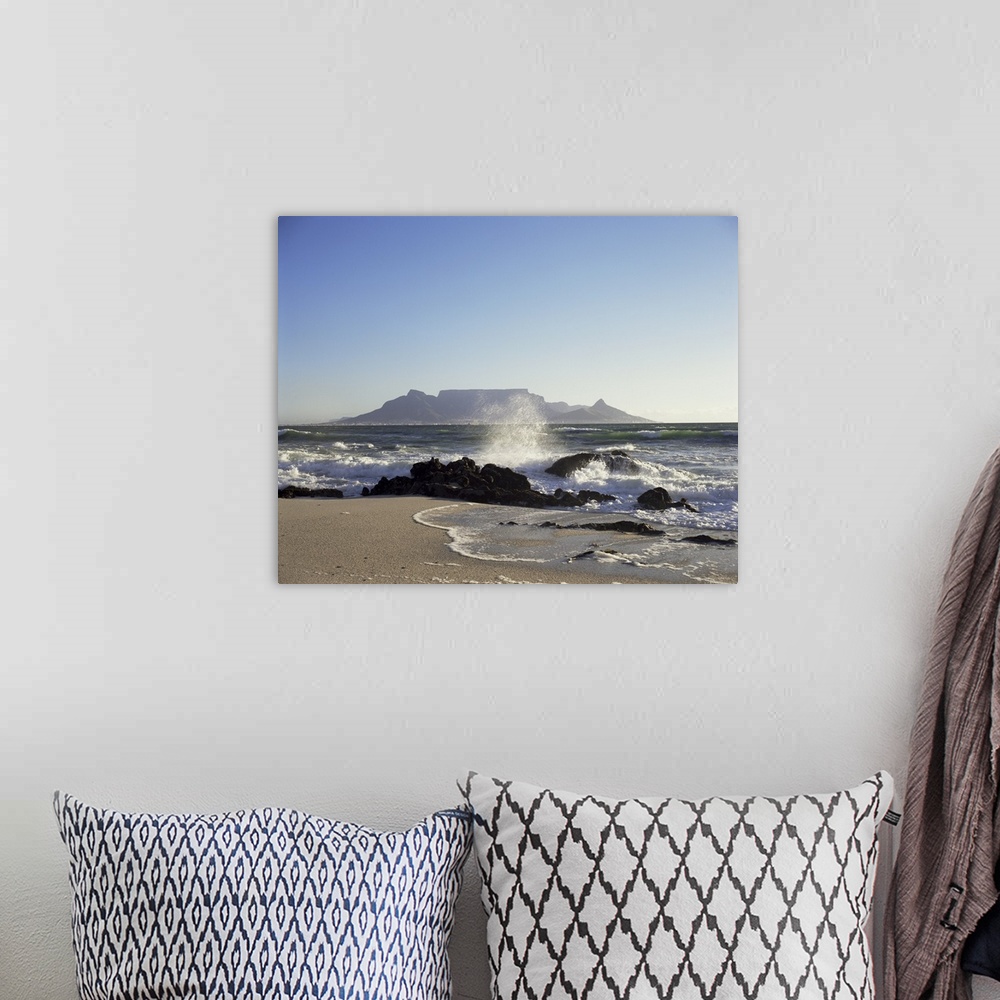 A bohemian room featuring Table Mountain, Cape, South Africa, Africa