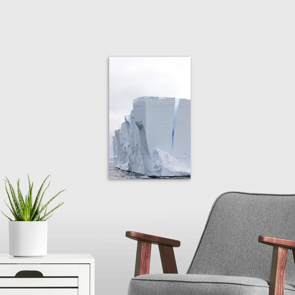 A modern room featuring Tabular iceberg, Southern Ocean, Antarctic, Polar Regions