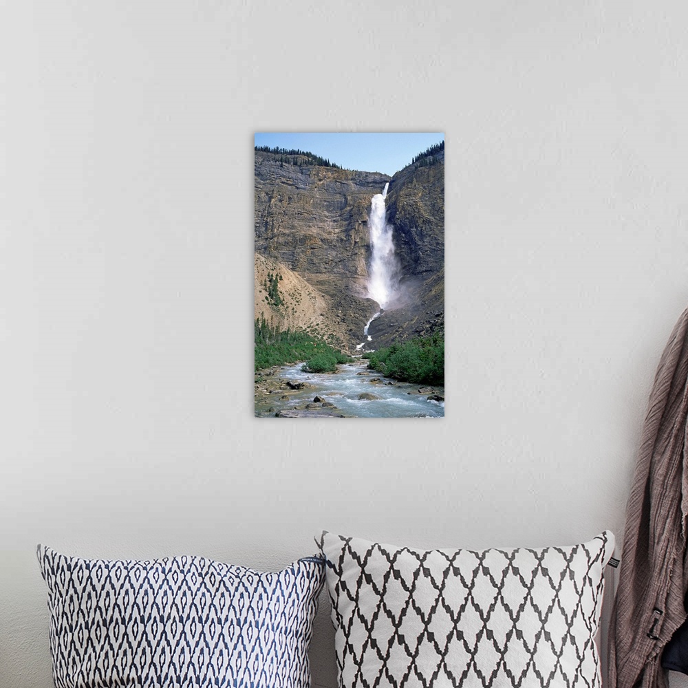 A bohemian room featuring Takakkaw Falls, 254m high, Yoho National Park, British Columbia, Rockies, Canada
