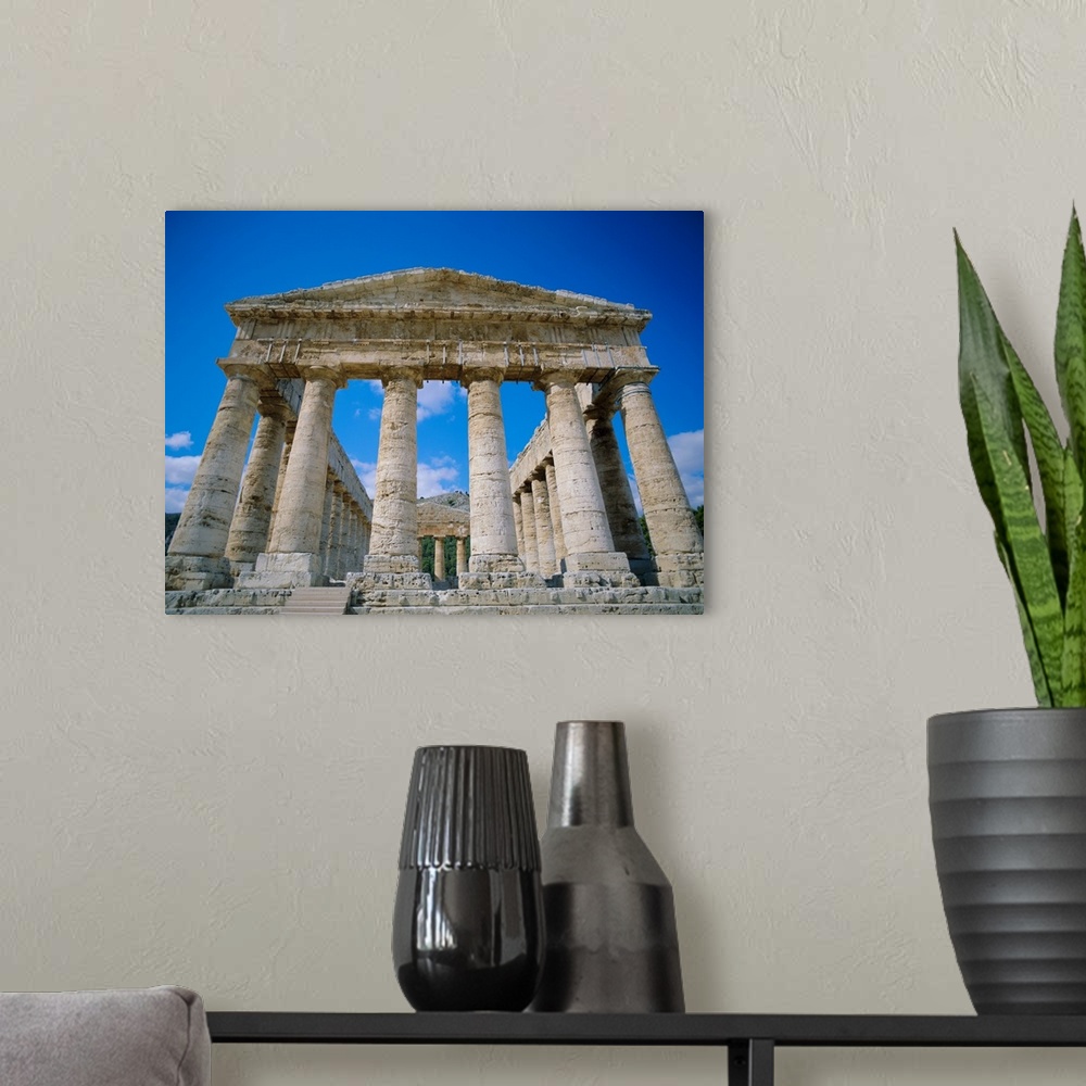 A modern room featuring Temple, Segesta, Sicily, Italy, Mediterranean