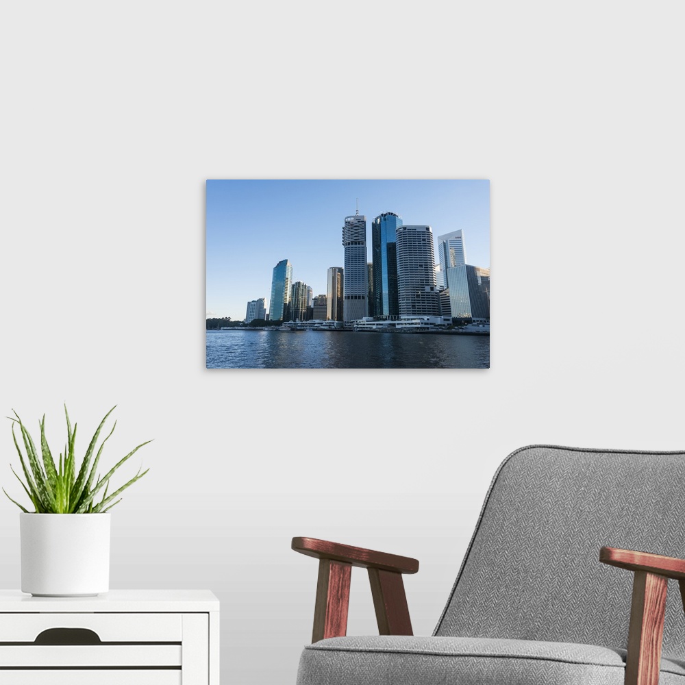 A modern room featuring The Central business district of Brisbane, Queensland, Australia