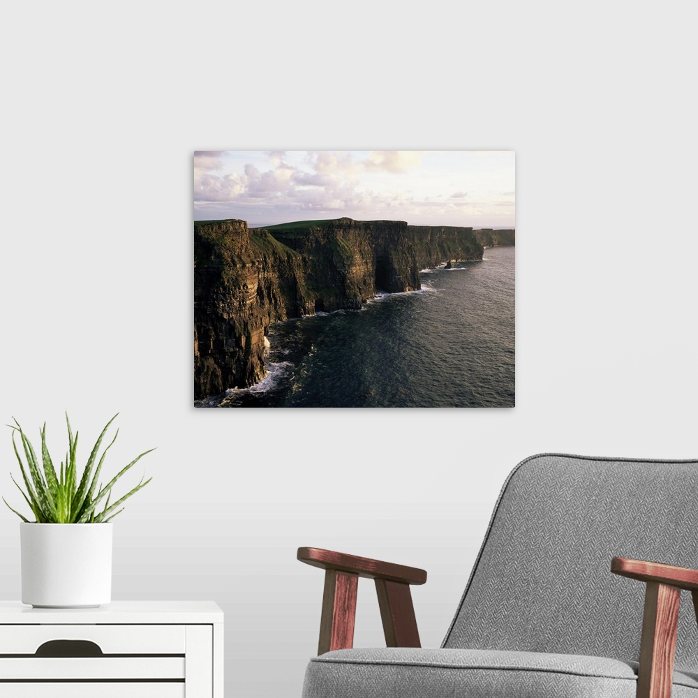 A modern room featuring The Cliffs of Moher, County Clare, Munster, Eire