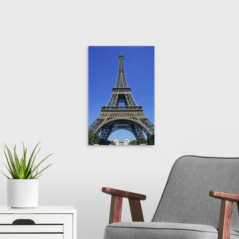 A modern room featuring The Eiffel Tower, Paris, France, Europe