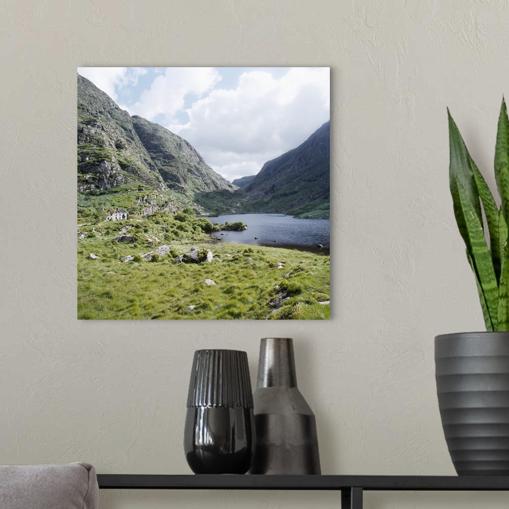 A modern room featuring The Gap of Dunloe, County Kerry, Munster, Republic of Ireland (Eire)