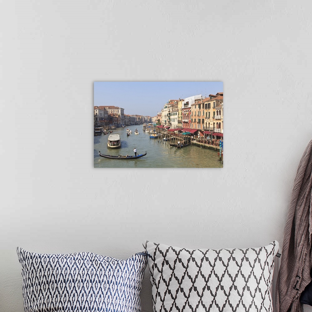 A bohemian room featuring The Grand Canal, Venice, UNESCO World Heritage Site, Veneto, Italy, Europe