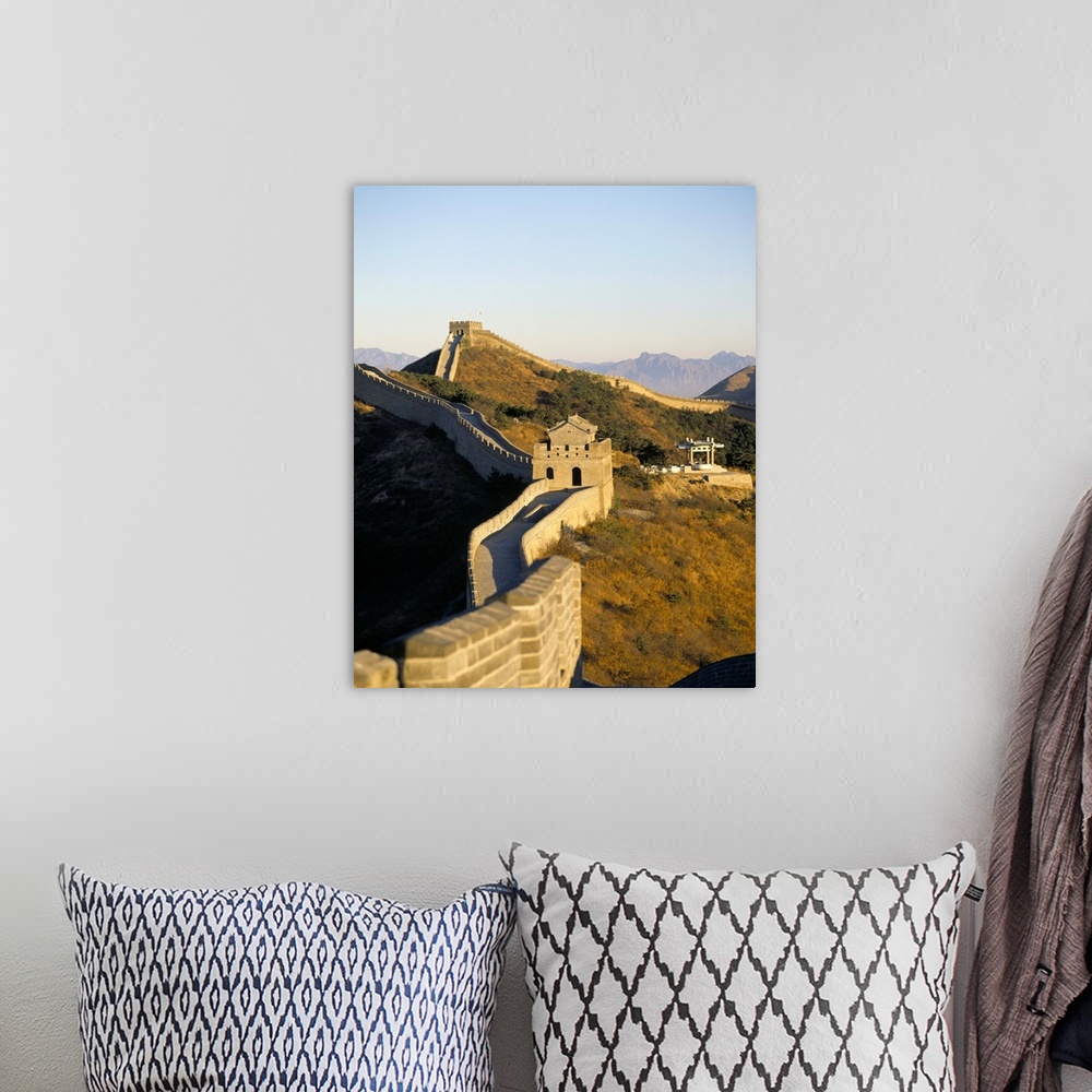 A bohemian room featuring The Great Wall of China, UNESCO World Heritage Site, China, Asia
