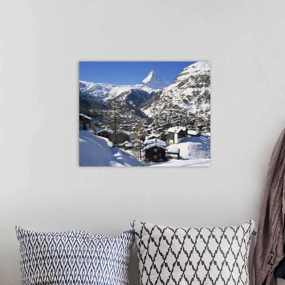 A bohemian room featuring The Matterhorn, Zermatt, Switzerland